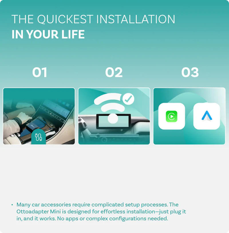 Ottocast Wireless CarPlay & Android Auto